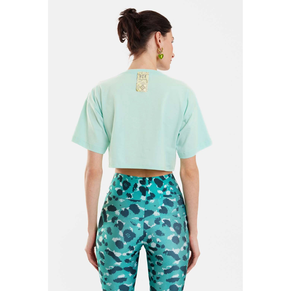 PCP Amelie Crop T-Shirt Γυναικεία Crop Μπλούζα - 2